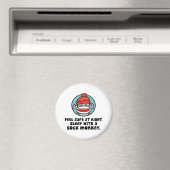 Sock Monkey Magneet (Insitu (Vaatwasser))