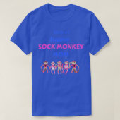 Sock Monkey Mam - Gift voor Sock Monkey Fans T-shirt (Design voorkant)