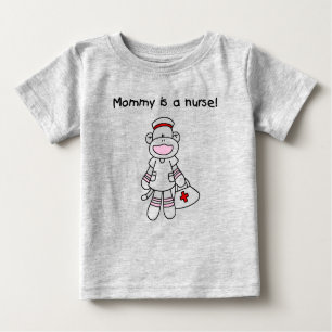 Sock Monkey Mama Nurse T-shirts en geschenken