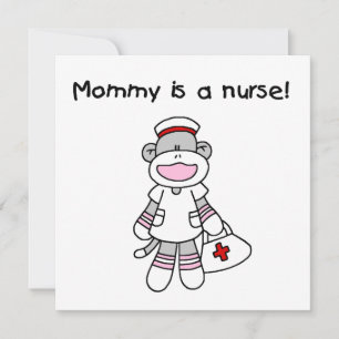 Sock Monkey Mama Nurse T-shirts en geschenken