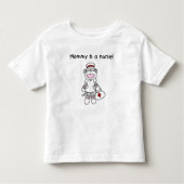 Sock Monkey Mama Nurse T-shirts en geschenken (Voorkant)