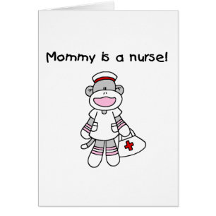 Sock Monkey Mama Nurse T-shirts en geschenken