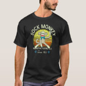 Sock Monkey Manufacturing Co. Retro  Sock M T-shirt (Voorkant)