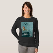 Sock Monkey Martini Bar T-shirt (Voorkant volledig)