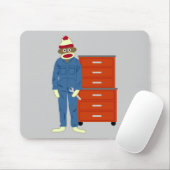 Sock Monkey-mechanisme Muismat (Met muis)