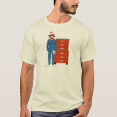 Sock Monkey-mechanisme T-shirt (Voorkant)