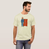 Sock Monkey-mechanisme T-shirt (Voorkant volledig)