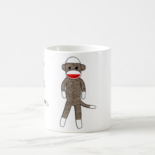 Sock Monkey-Mok Koffiemok (Center)