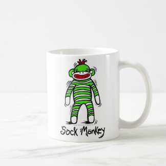 Sock Monkey-Mok Koffiemok