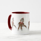 Sock Monkey-Mok Mok (Voorkant links)