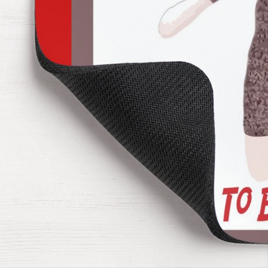 Sock Monkey Mousepad Muismat (Hoek)