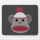 Sock Monkey Muismat (Voorkant)