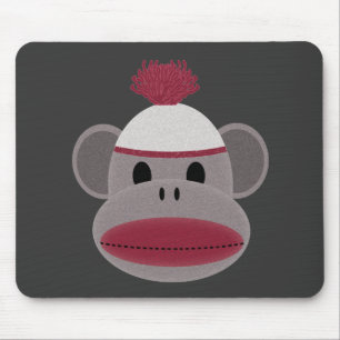 Sock Monkey Muismat