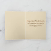 Sock Monkey - Nordic Christmas Kaarten (Binnen)