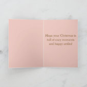 Sock Monkey - Nordic Christmas Kaarten (Binnen)