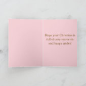 Sock Monkey - Nordic Christmas Kaarten (Binnen)