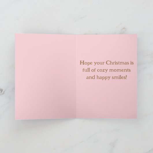 Sock Monkey - Nordic Christmas Kaarten (Binnen)