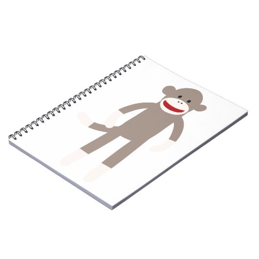 Sock Monkey Notitieboek (Linkerzijde)