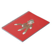 Sock Monkey-Notitieboek Notitieboek (Linkerzijde)