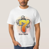Sock Monkey Nummer 7 T-shirt (Voorkant)