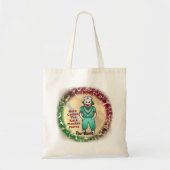 Sock Monkey Nurse canvas tas (Voorkant)