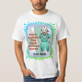 Sock Monkey Nurse t-shirt (Voorkant)