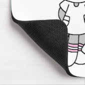 Sock Monkey Nurse T-shirts en geschenken Muismat (Hoek)