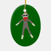 Sock Monkey Ornament (Voorkant)