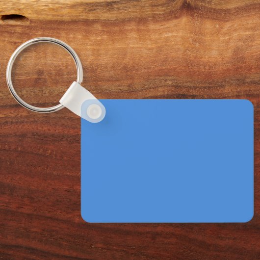 Sock Monkey Peace Bus Keychain (Achterkant)