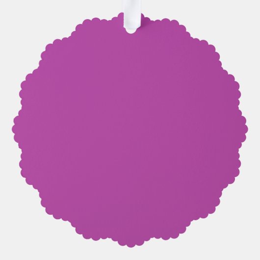 Sock Monkey Peace Bus Paper Ornament Card (Achterkant)