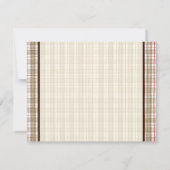 Sock Monkey Pedal Car, dank u Kaarten (Achterkant)