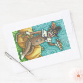 SOCK MONKEY PILGRIM THANKSGIVING STICKER SHEET Rec (Envelop)