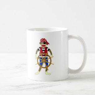 Sock Monkey Pirate Koffiemok