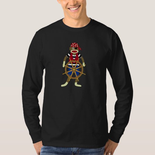 Sock Monkey Pirate T-shirt (Voorkant)