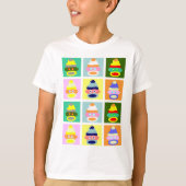 Sock Monkey Pop Art T-shirt (Voorkant)