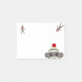 Sock Monkey Post-it® Notes (Voorkant)
