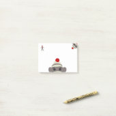 Sock Monkey Post-it® Notes (Op bureau)