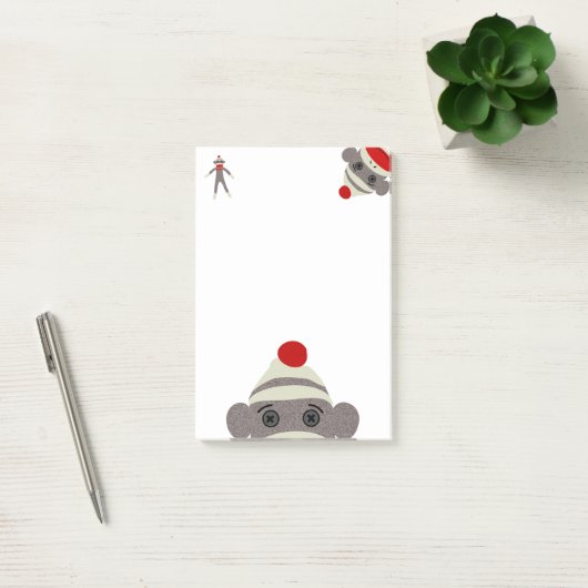 Sock Monkey Post-it® Notes (Kantoor)
