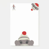 Sock Monkey Post-it® Notes (Voorkant)
