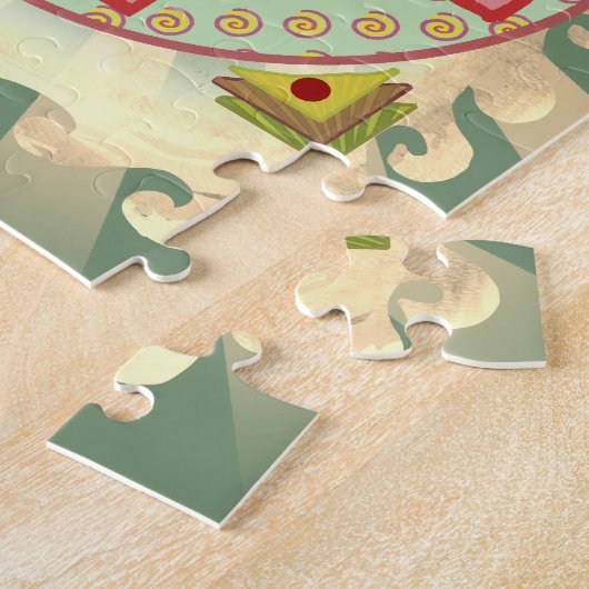 Sock Monkey RN Nurse Legpuzzel (Zijkant)