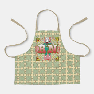 Sock Monkey RN Nurse schort