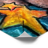 Sock Monkey Rock Star Poster (Hoek)