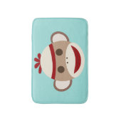 Sock Monkey Rug / Bath Mat (Voorkant Verticaal)