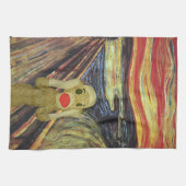 Sock Monkey-scherm Theedoek (Horizontaal)