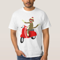 Sock Monkey Scooter