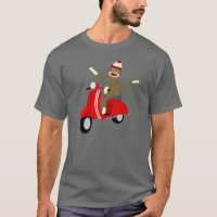 Sock Monkey Scooter