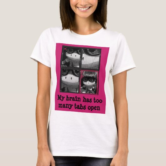 Sock Monkey-Shirt T-shirt (Voorkant)