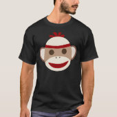 Sock Monkey-Shirt voor mannen T-shirt (Voorkant)