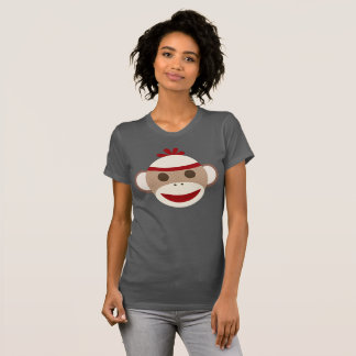 Sock Monkey-Shirt voor vrouwen T-shirt