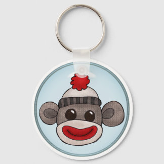 Sock Monkey Sleutelhanger
